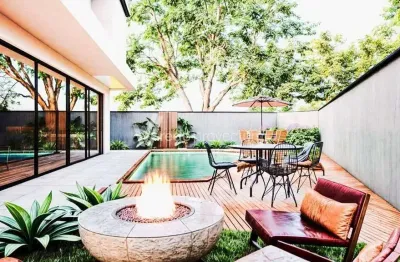 Casa em condomínio fechado com 4 quartos à venda na rua joão previtale, 2810, condomínio le village, valinhos, 350 m2 por r$ 2.350.000