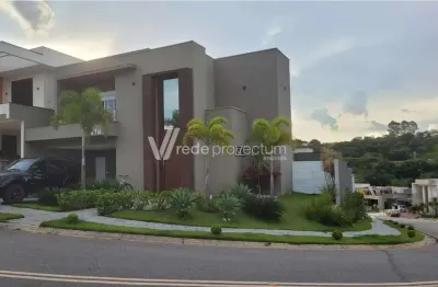 Casa em condomínio fechado com 3 quartos à venda na estrada municipal do roncáglia, 1090, residencial mont' alcino, valinhos, 277 m2 por r$ 2.185.000
