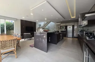Casa em condomínio fechado com 2 quartos para alugar na rua carlos penteado stevenson, 700, jardim nova suíça, valinhos, 235 m2 por r$ 8.500