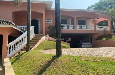 Casa em condomínio fechado com 5 quartos para alugar na estrada francisco von zuben, 1, chácara flora, valinhos, 430 m2 por r$ 8.000