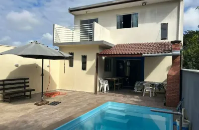 Sobrado para venda em guaratuba, coroados, 3 dormitórios, 2 banheiros, 3 vagas