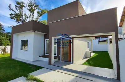 Casa em condomínio fechado com 2 quartos à venda na Avenida Carlos Marighella, 300, Chácaras de Inoã (Inoã), Maricá