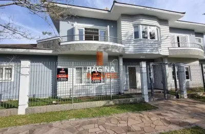 Excelente opção de casa para aluguel e venda com 03 dormitórios 01 suíte e vaga para 04 carros no bairro moinhos de vento em canoas/rs - ca66