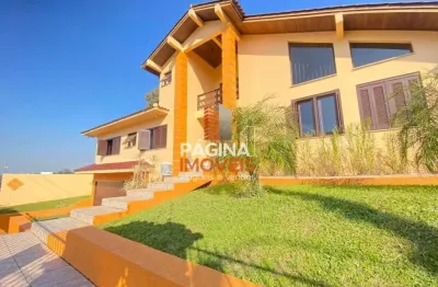 Página 1 imóveis anuncia 'lindo sobrado' com 3 dormitórios sendo 2  suítes, piscina, para venda no centro de nova santa rita/rs. - ca553