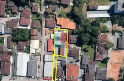 Barracão / Galpão / Depósito à venda na Rua Santa Catarina, Floresta, Joinville
