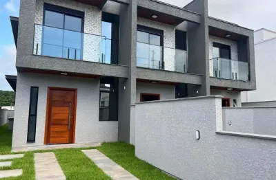 Sobrados com frente norte com 03 dormitórios no loteamento  jardim rio vermelho – finamente acabados