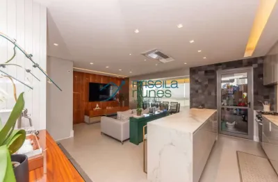 Apartamento vila gumercindo com 2 quartos, sendo 2 suítes , 103m²