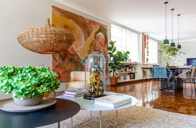 Apartamento  higienópolis com 3 quartos, sendo 1 suíte, 358m²