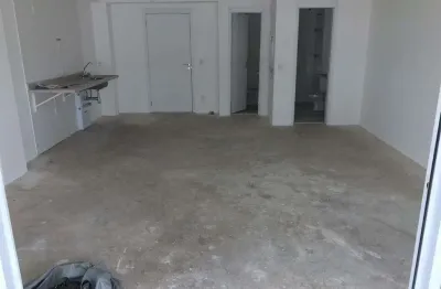 Apartamento à venda no brooklin, com 83m², 1 dormitório e 1 vaga.