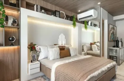 Apartamento à venda no edifício level brooklin, santo amaro - são paulo - sp, com 1 quarto e 1 vaga!