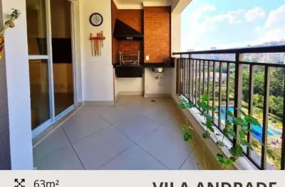 Apartamento na vila andrade de 2 quartos com 1 vaga - 63m² à venda.