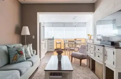 Condomínio vn casa topazio na aclimação, apartamento mobiliado de 49m² com 1 suíte, 1 vaga.