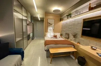 Condomínio pinheiros hy by you, inc em pinheiros, studio de 26m² com 1 dormitório, 1 banheiro, sem v