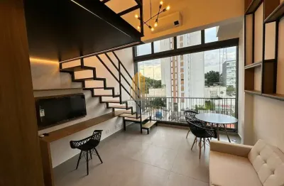 Studio de 27m² com pé direito duplo á venda em pinheiros studio de 27m² com pé direito duplo á venda
