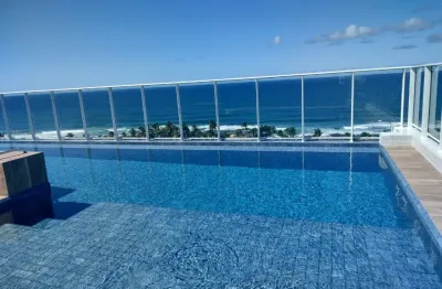 Apartamento dois quartos a venda no condomínio ilha de pharos em itapuã