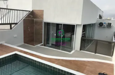 Cobertura duplex à venda de 212 m², 3/4 (2 suítes), cidade jardim em salvador - ba