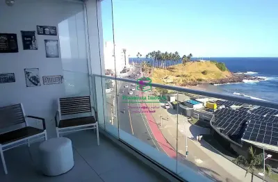 Apartamento à venda na barra, salvador – 59m², 1 quarto, vista para o mar – expresso 2222