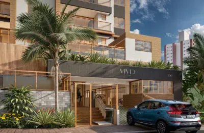 Vivid pituba: lançamento de 3 quartos, com 78m, varanda gourmet e rooftop