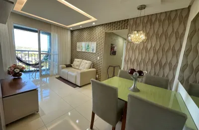 Apartamento 2/4 semimobiliado com vista mar na praia de buraquinho, lauro de freitas