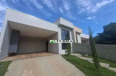 Casa nova com 3 dormitórios à venda, 168 m² por r$ 795.000 - estância comandante barros - jarinu/sp