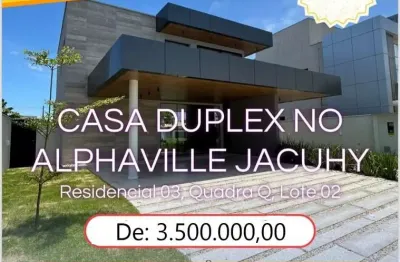 Casa em condomínio fechado com 4 quartos à venda na canários, 2, jacuhy, serra por r$ 3.000.000