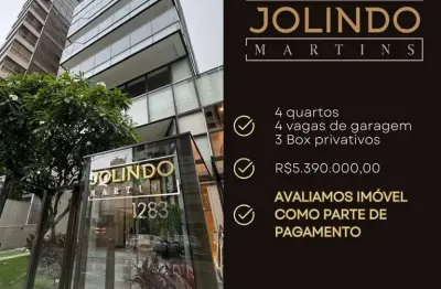 Apartamento com 4 quartos à venda na aleixo netto, 1283, praia do canto, vitória por r$ 5.390.000