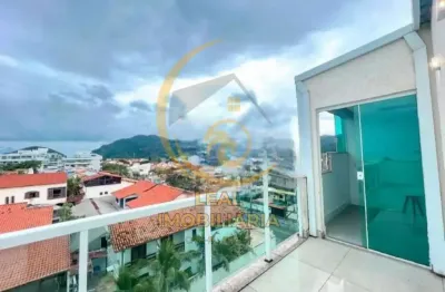 Cobertura para venda em niterói, piratininga, 2 dormitórios, 2 suítes, 3 banheiros, 1 vaga