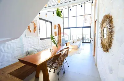 Baixou o preço! cobertura duplex, 4 suítes - mykonos capixaba, viva o luxo grego na cobertura mais exclusiva da praia da bacutia.