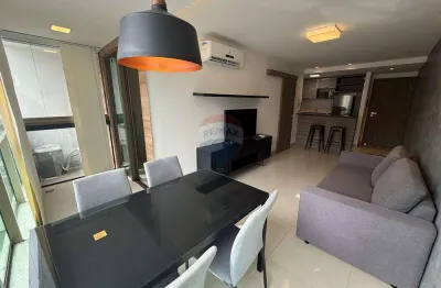 Studio 100% mobiliado na quadra do mar – prédio liberado para airbnb!