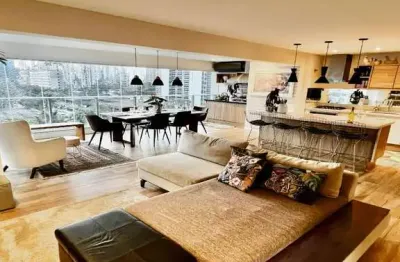 Apartamento no condomínio brooklin xpression na vila gertrudes com 132m² 3 dormitórios 3 suítes 4 banheiros 2 vagas