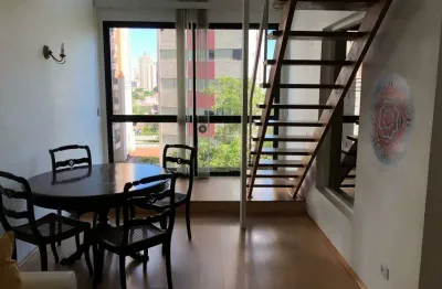 Apartamento duplex á venda no itaim bibi de 57m², com 1 suíte e 1 vaga.