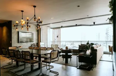 Apartamento com 197m² ,4 dormitórios, 3 suítes , o parque, brooklin são paulo