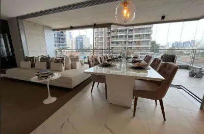 Apartamento condomínio o parque no itaim bibi com 163m² 4 dormitório 3 banheiro