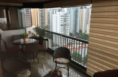Apartamento á venda em moema com 200m² 4dormitório 5 banheiro 4 vagas
