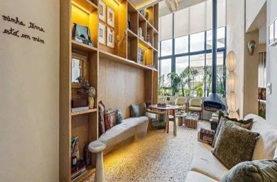 Apartamento alto padrão na vila olímpia de 2 quartos com 3 vagas - 115m² à venda.