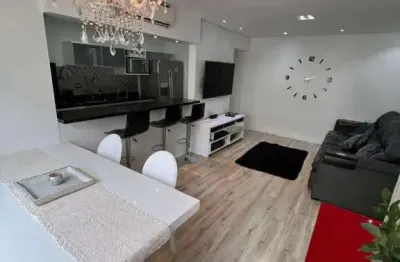 Condomínio itajaí, pinheiros - apartamento de 80m² com 2 dormitórios, 1 banheiro e 1 vaga