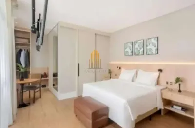 Edificio address, itaim bibi - apartamento de 45m² com 1 dormitório, 1 banheiro e 1 vaga á venda