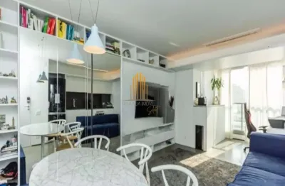 Condomínio key moema - apartamento de 64m² com 1 vaga, 2 quartos, 1 suíte e 2 banheiros, com vista l