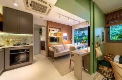 Cond. la vida estilo barroco, apartamento de 41m² com 2 dormr, 2 vagas santo amaro. cond. la vida es