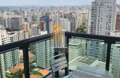 Paradise garden apartamentono de 60m² com 2 dormitórios 1 suíte 2 banheiros no paraiso-ibirapuera