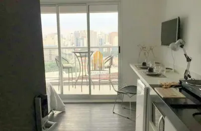 Apartamento studio no condomínio vn casa quatá na vila olímpia com 28m² 1 suíte 1 vaga de garagem  a
