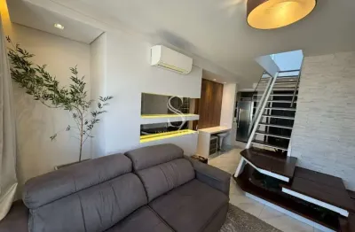 Condomínio maxhaus - vila olimpia , cobertura mobiliada de 143m² com 2 quartos, 2 banheiros, 1 lavab