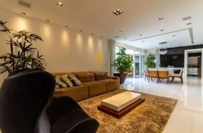 Condominio paulistano no morumbi - apartamento duplex de 384m² com 3 quartos (suites) e 4 vagas.