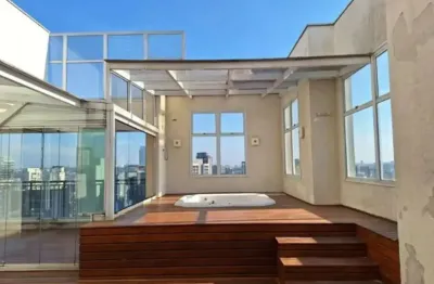 Residencial two pinheiros - cobertura de 123m² com 2 dormitorios, suite, 2 banheiros e 3 vagas.