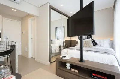 Apartamento de luxo em pinheiros com vista privilegiada - 1 quarto, 1 banheiro, 63,50 m² de área.