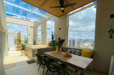 Olimpia special space, cobertura penthouse de 148m² com 2 suítes e 3 vagas de garagem.