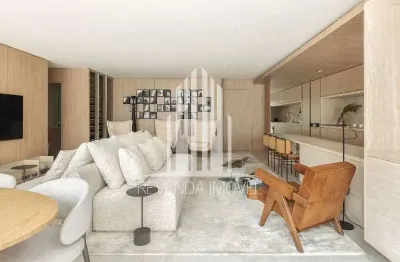 Apartamento de luxo em higienópolis, são paulo-sp: 3 quartos, 3 suítes, 3 banheiros, 2 vagas de garagem, 121m² de área.