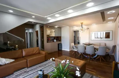 Cobertura no condomínio edifício jade no morumbi com 240m² 4 dormitórios 4 suítes 7 banheiros 4 vagas