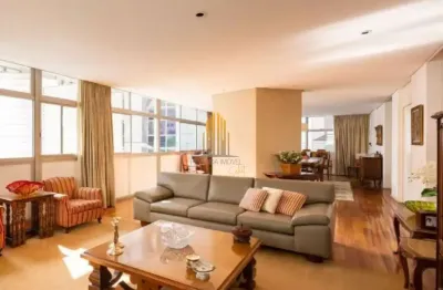 Condominio abaet, consolação- apartamento de 172m² com 3 dormitórios, 1 suite e 1 vagas á venda