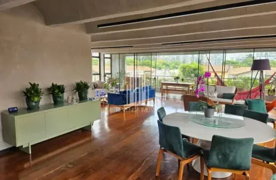 Apartamento à venda no Brooklin, São Paulo-SP: 4 quartos, 4 suítes, 2 salas, 4 banheiros, 4 vagas de garagem, 330m².